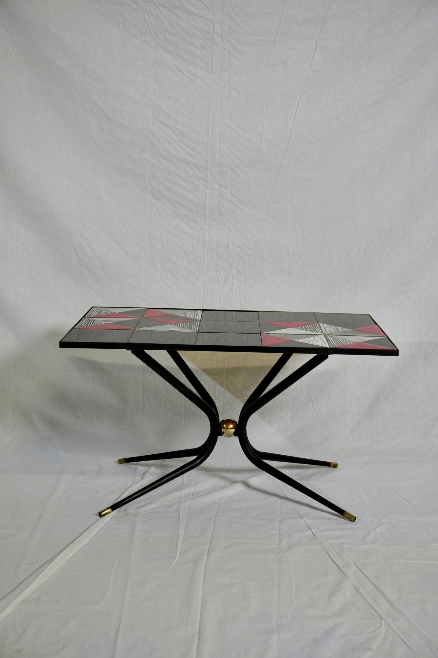 Table basse céramique attribuée aux Frères Cloutiers ⎜années 1970