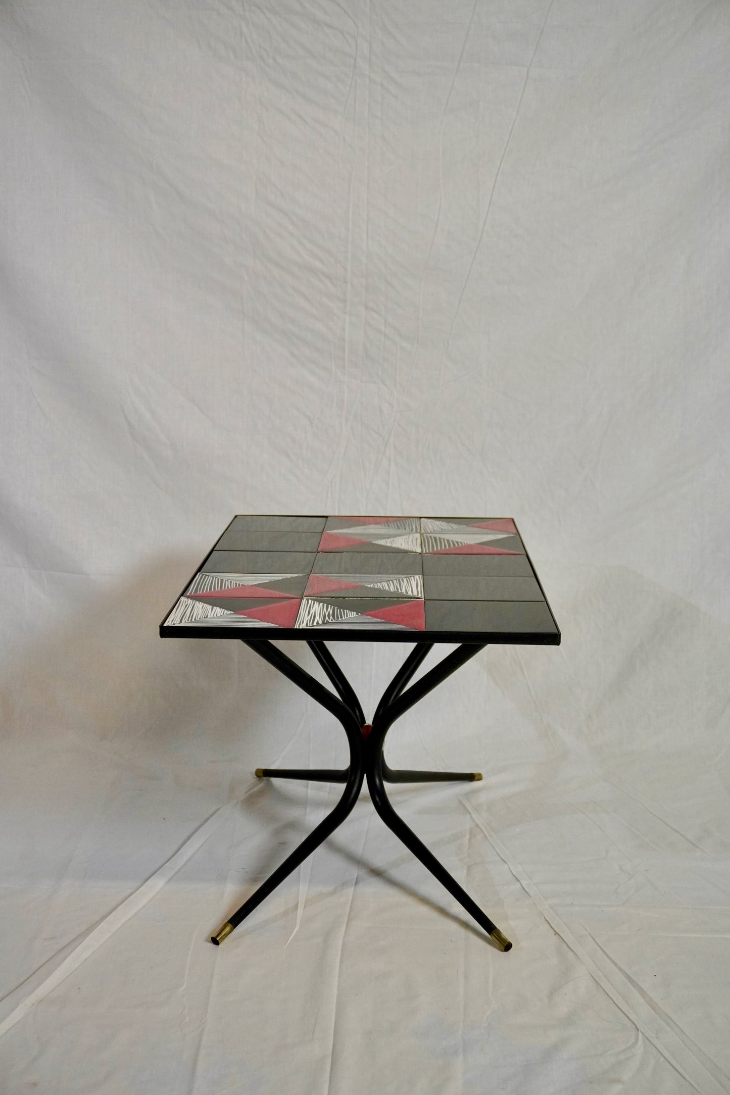 Table basse céramique attribuée aux Frères Cloutiers ⎜années 1970