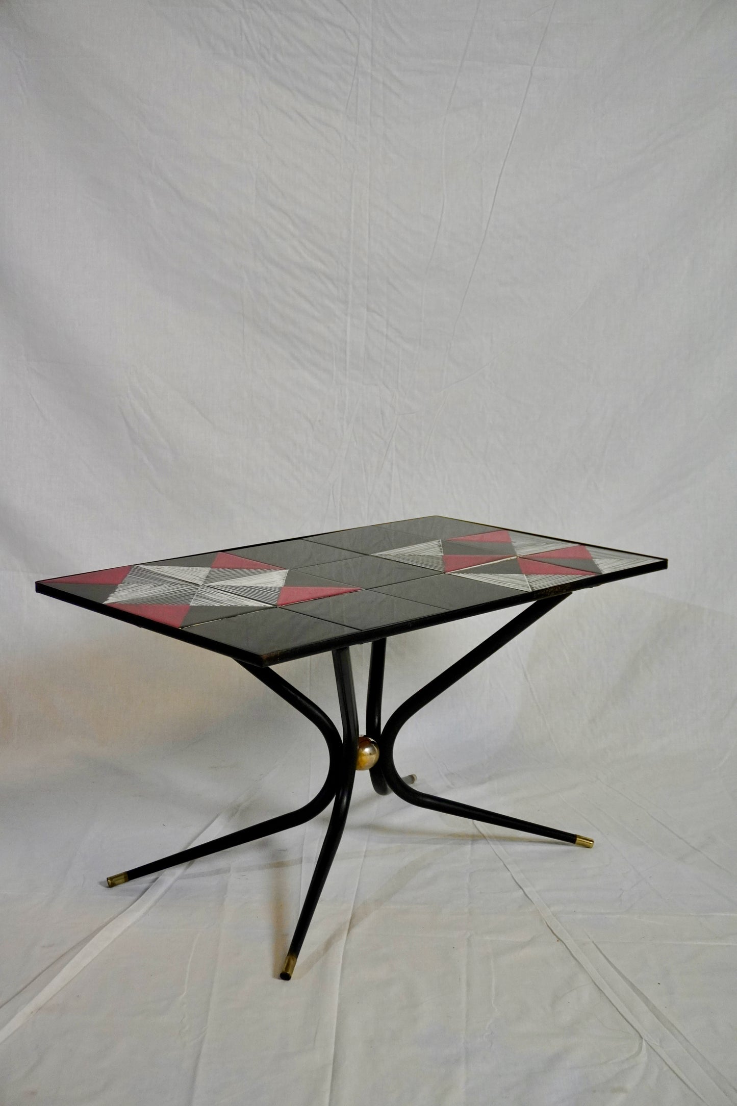 Table basse céramique attribuée aux Frères Cloutiers ⎜années 1970
