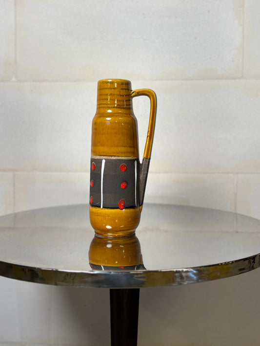 Vase Cruche en Céramique Scheurich 275-28 West Germany ⎜ Années 1960/70