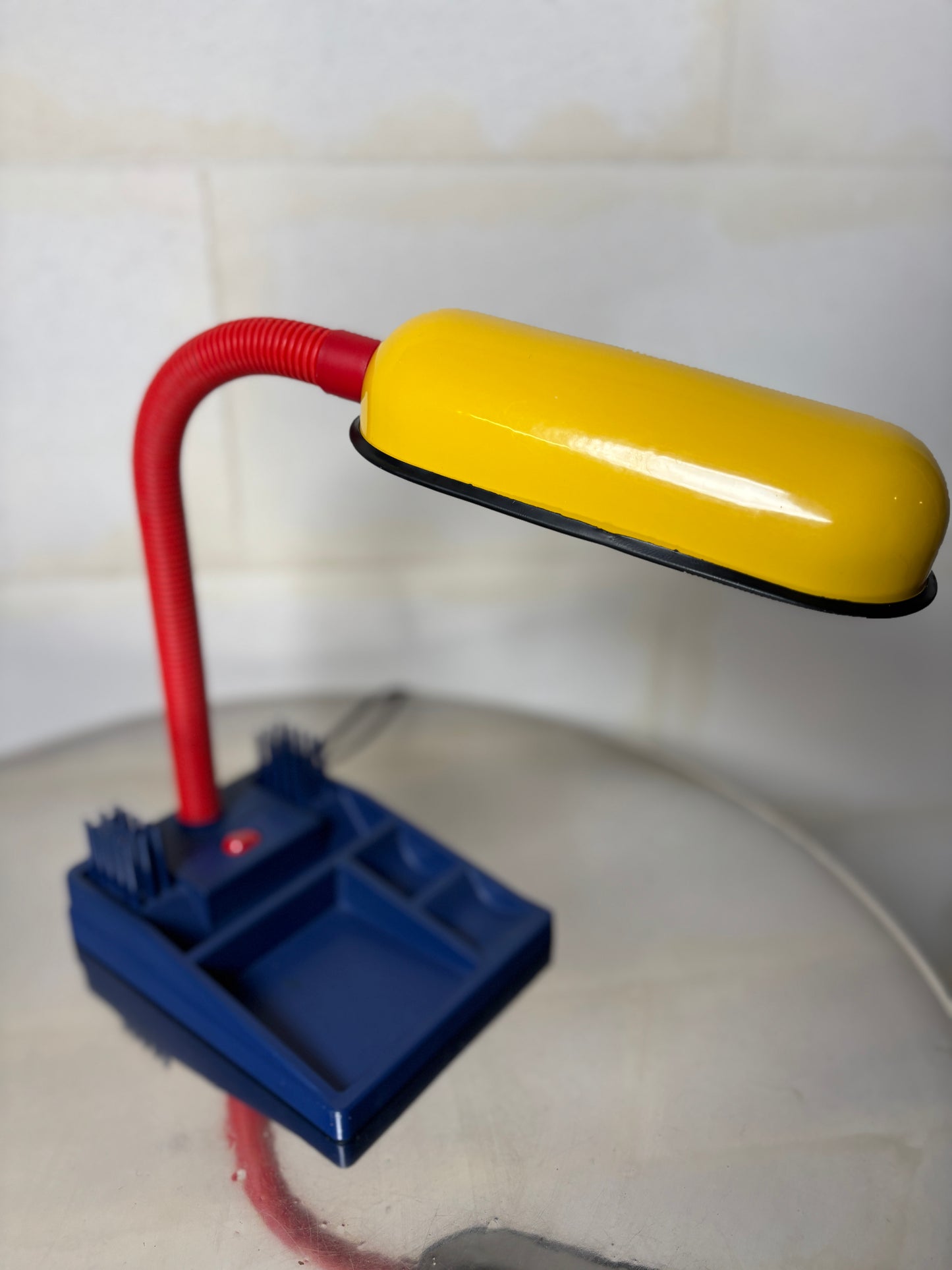 Lampe organisateur de bureau Memphis vintage I Années 80