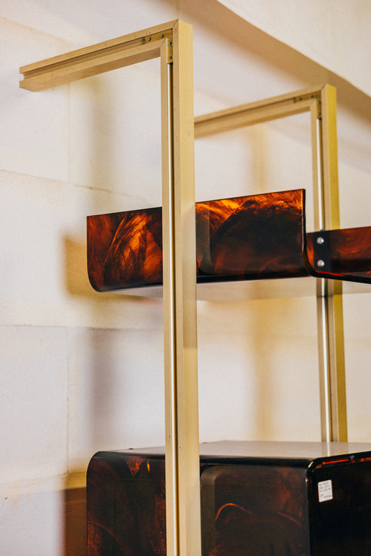 Meuble de bar mural édité par Ligne Roset I Année 1970