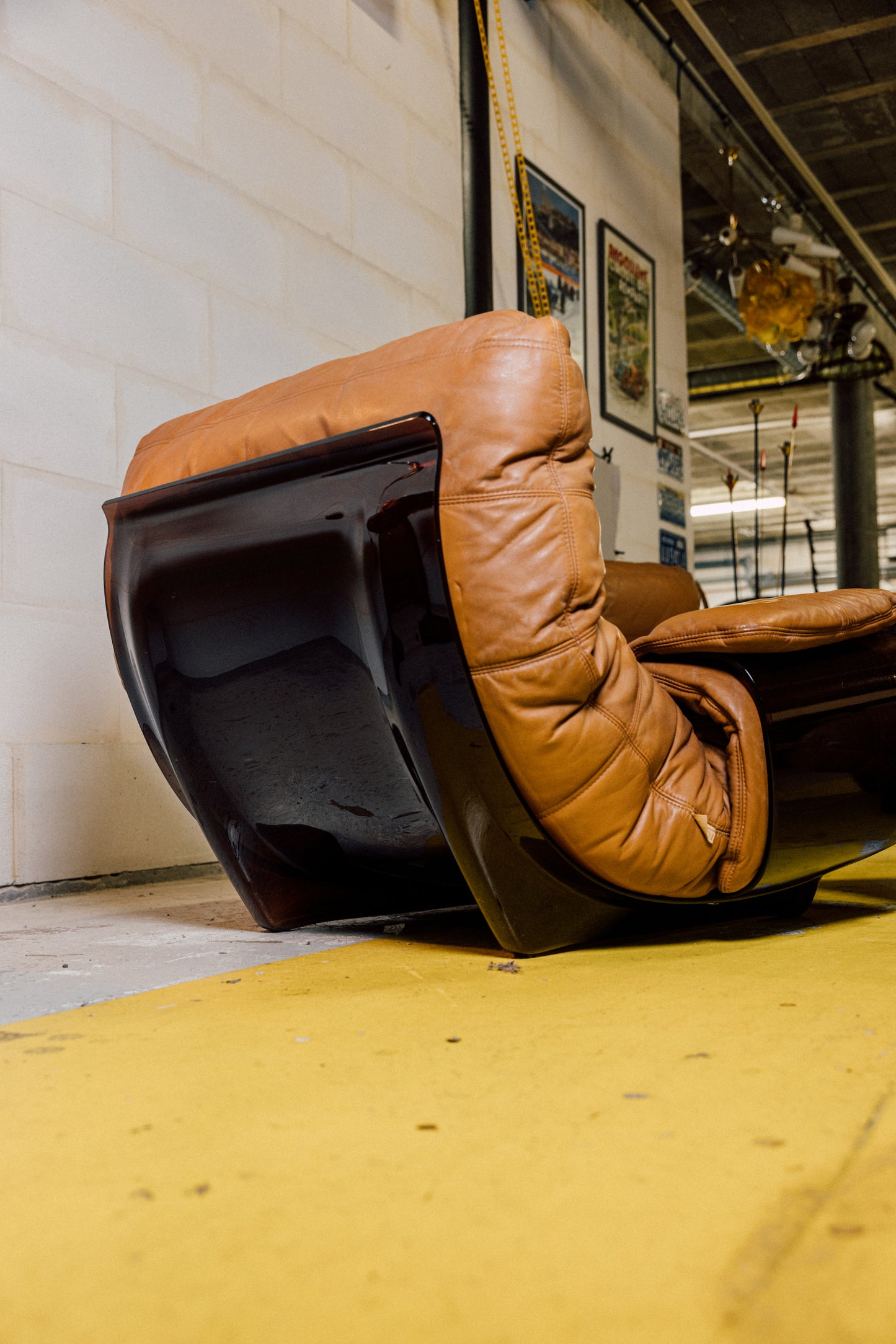 Lot de 2 fauteuils, 1 chauffeuse Marsala par Michel Ducaroy pour Ligne Roset I Années 1970