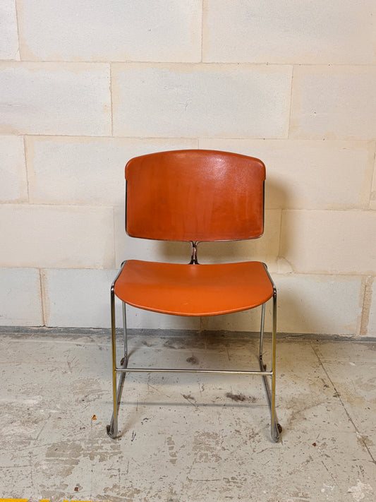 Lot de 3 Chaises Max Stacker pour Steelcase STRAFOR⎥années 1980