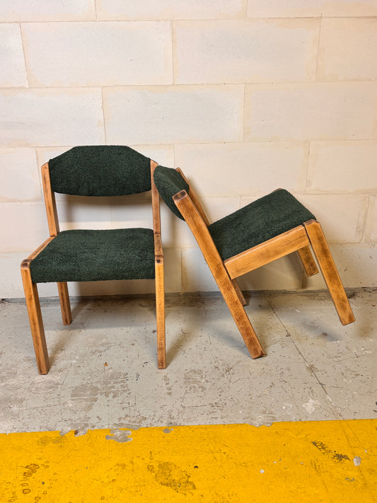 Lot de 2 Chaises Orme Baumann⎥années 60