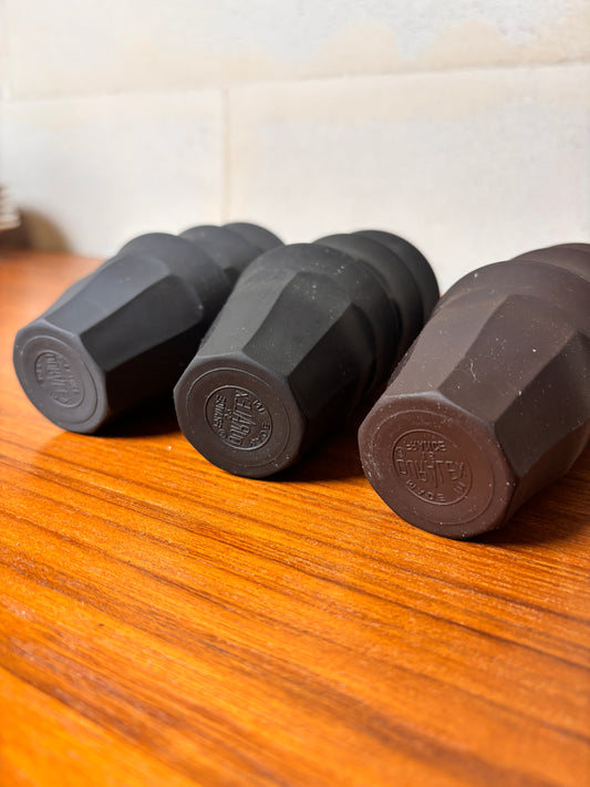 Lot 9 tasses expresso Duralex soft touch Picardie - 3 nuances