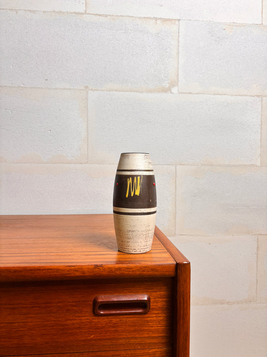 Vase en céramique vintage West Germany 522-18⎜ Années 1970