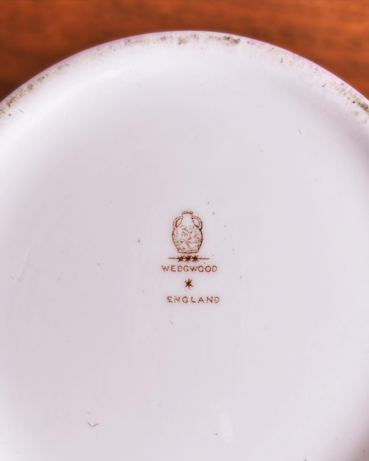 Wedgwood Puderrosa Teeservice ⎜ 1950er Jahre