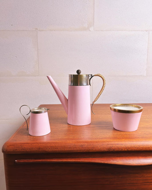 Wedgwood Powder Pink Tea Set ⎜ 1950s