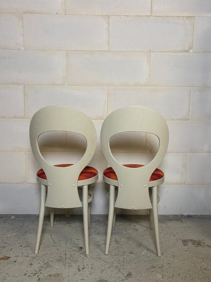 2 Chaises Baumann Modèle "Mouette" ⎜ Années 1970