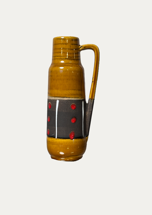 Vase Cruche en Céramique Scheurich 275-28 West Germany ⎜ Années 1960/70
