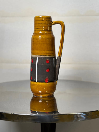 Vase Cruche en Céramique Scheurich 275-28 West Germany ⎜ Années 1960/70