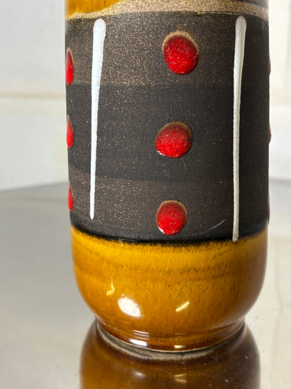 Vase Cruche en Céramique Scheurich 275-28 West Germany ⎜ Années 1960/70