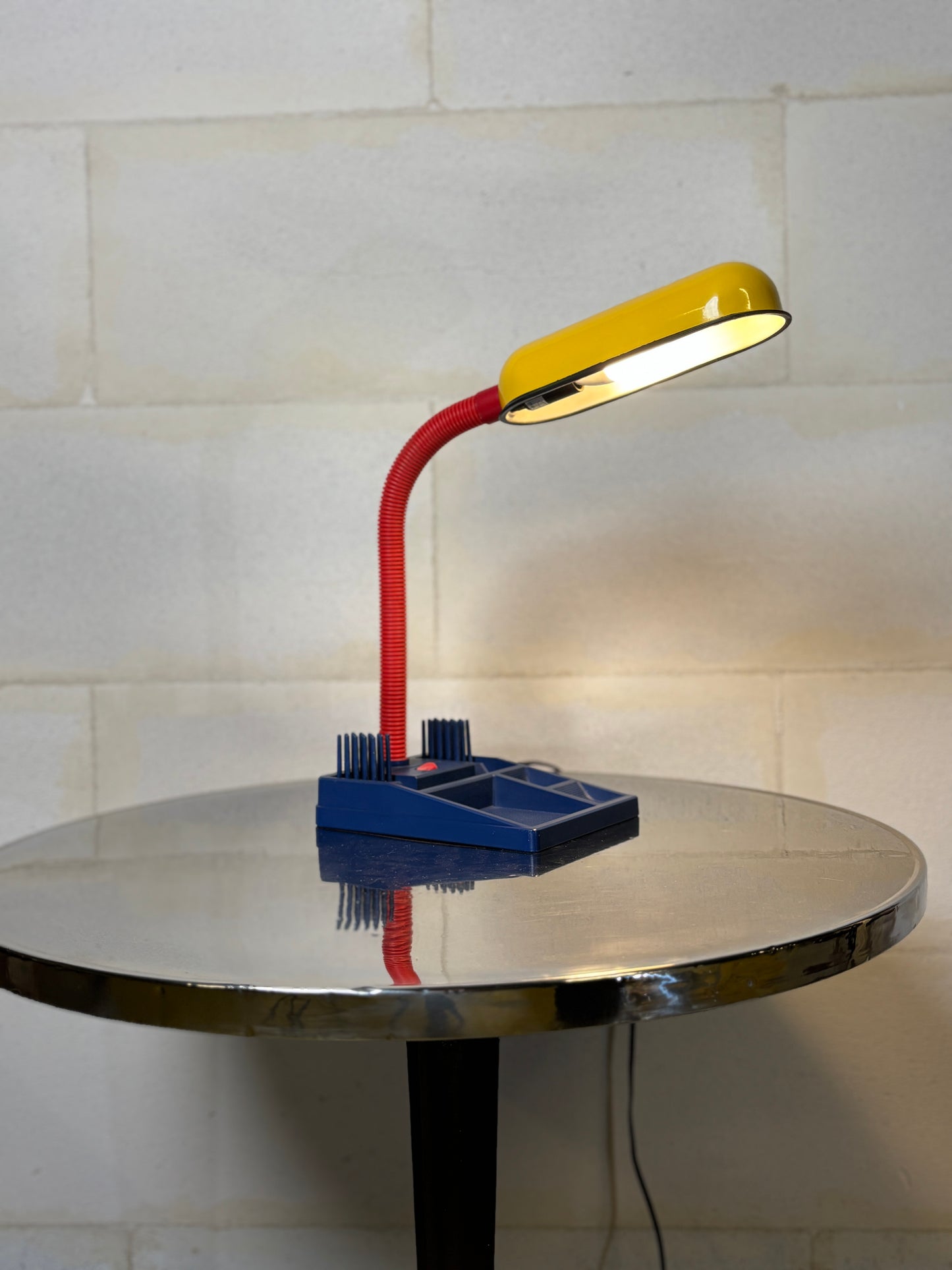 Lampe organisateur de bureau Memphis vintage I Années 80