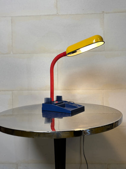 Lampe organisateur de bureau Memphis vintage I Années 80