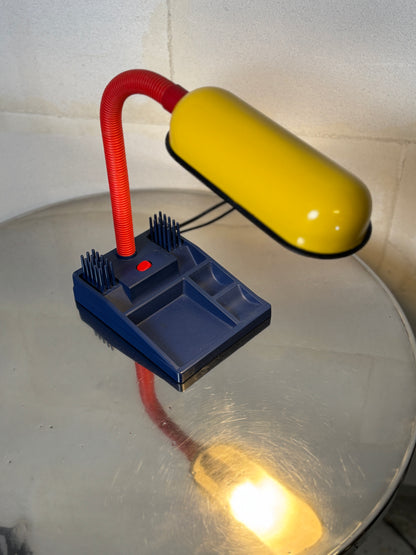 Lampe organisateur de bureau Memphis vintage I Années 80