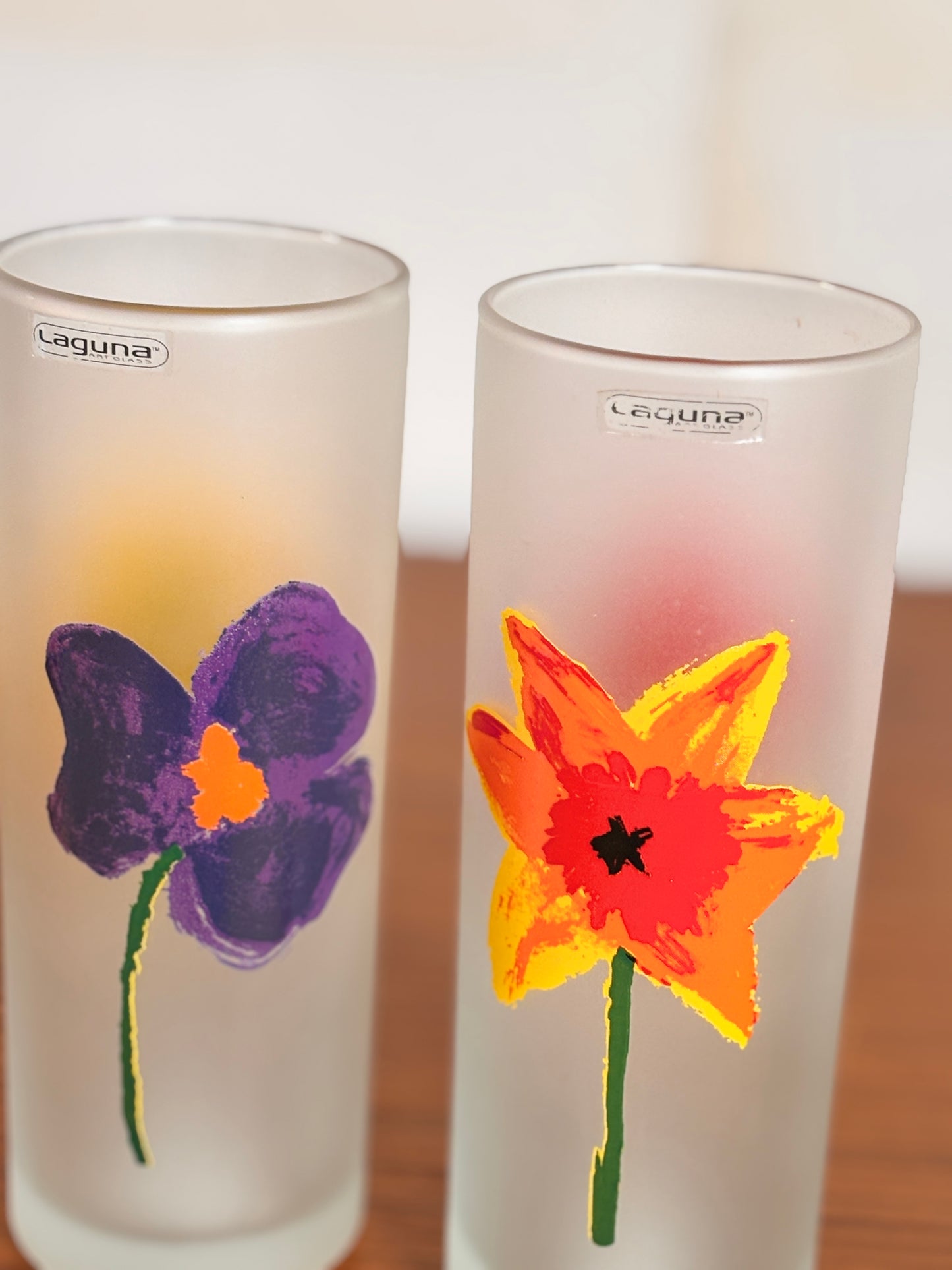 Lot 6 verres Tumbler Laguna I Années 70
