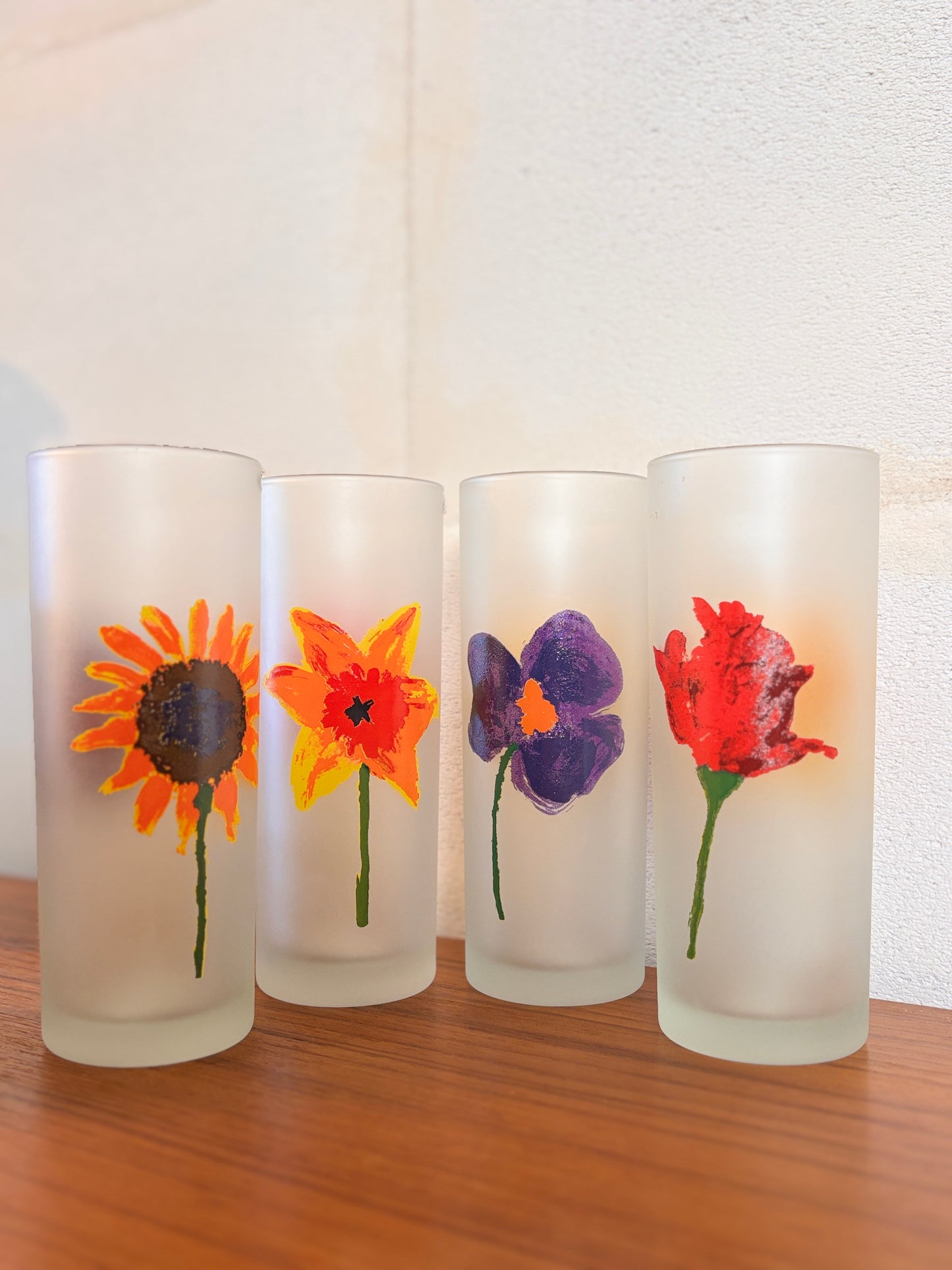 Lot 6 verres Tumbler Laguna I Années 70