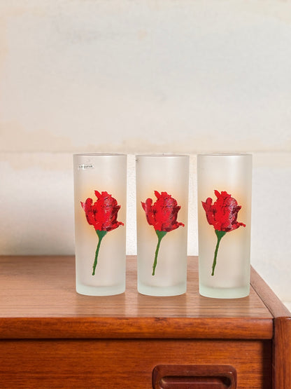 Lot 6 verres Tumbler Laguna I Années 70