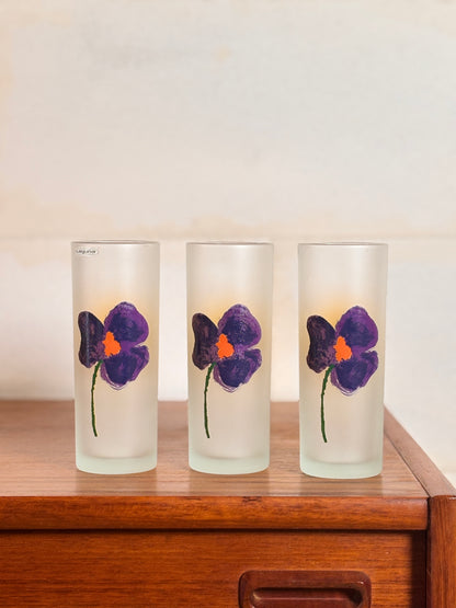 Lot 6 verres Tumbler Laguna I Années 70