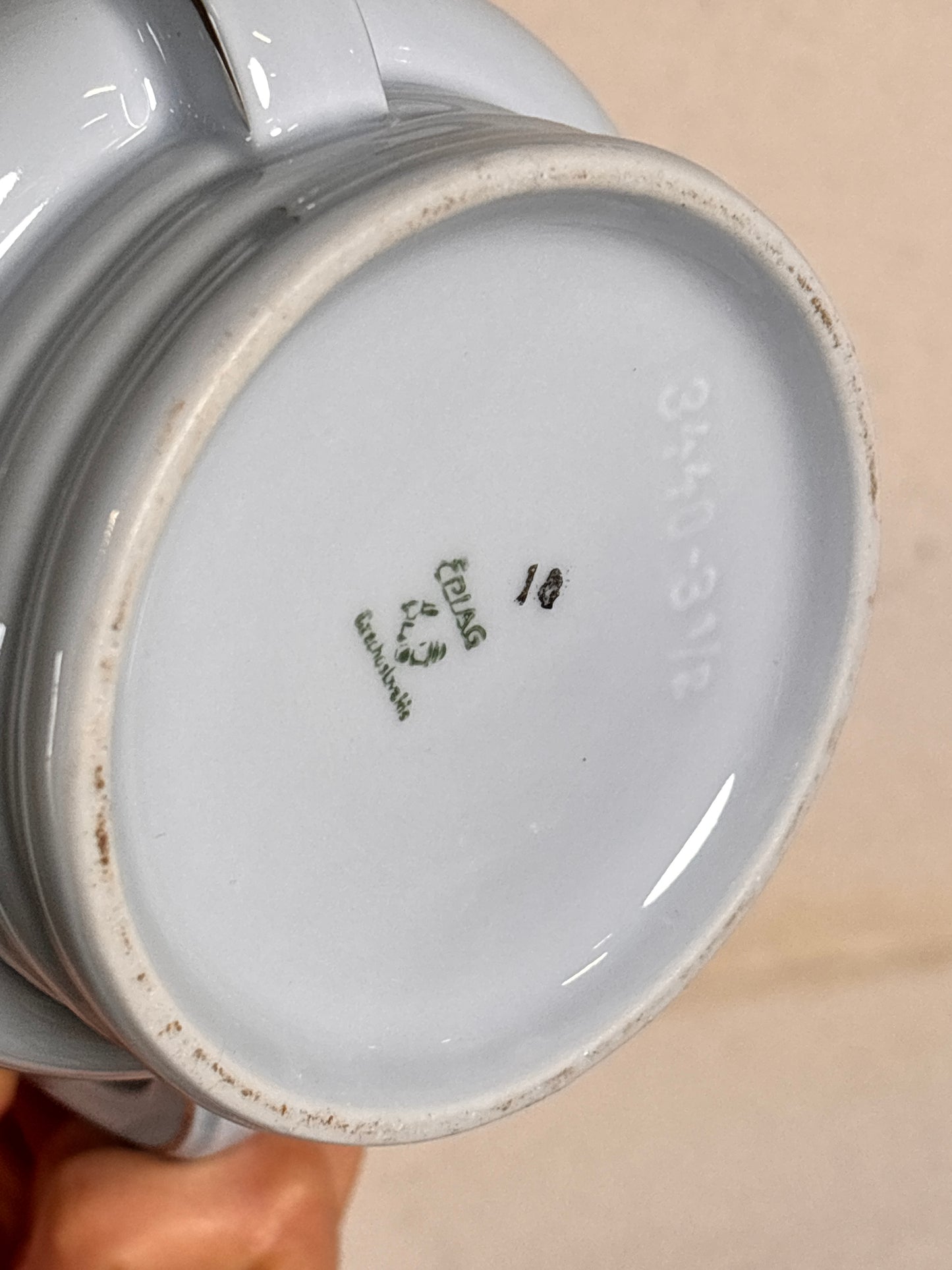 Service à café Art Déco en porcelaine tchécoslovaque