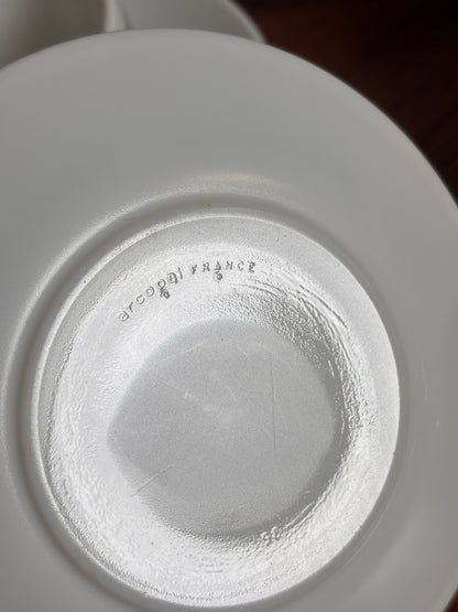 Service à café Arcopal "Vichy" I Années 80