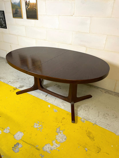 Large Table signed Baumann in Rio Rosewood ⎜ 1960s