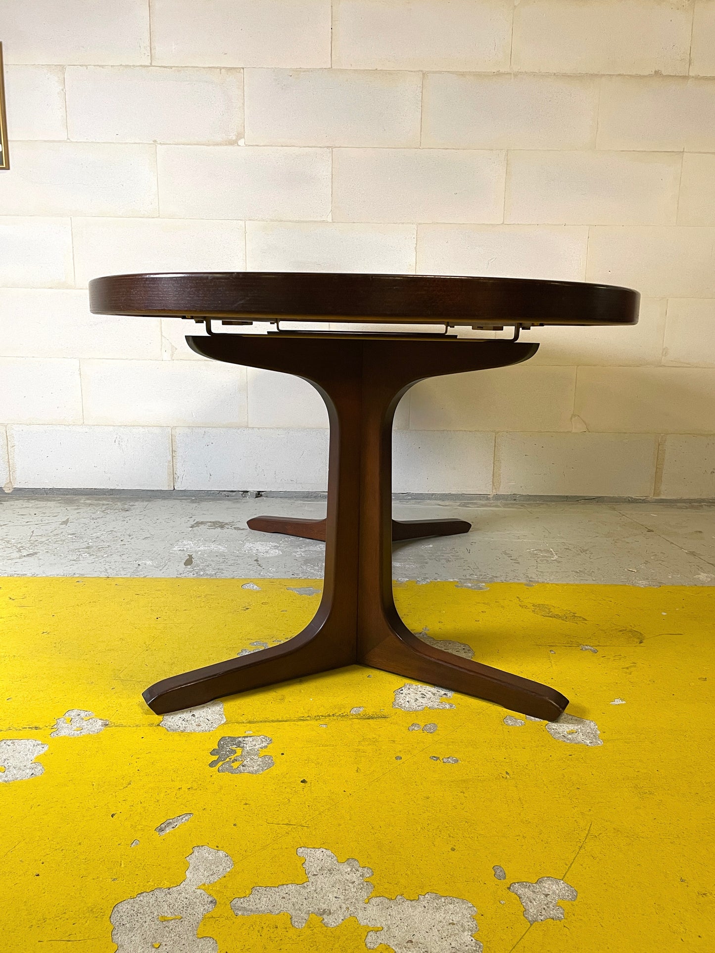 Large Table signed Baumann in Rio Rosewood ⎜ 1960s