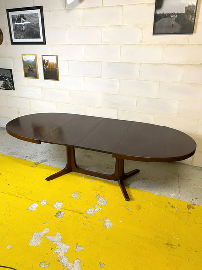 Large Table signed Baumann in Rio Rosewood ⎜ 1960s