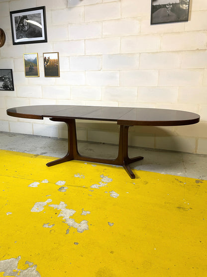 Large Table signed Baumann in Rio Rosewood ⎜ 1960s