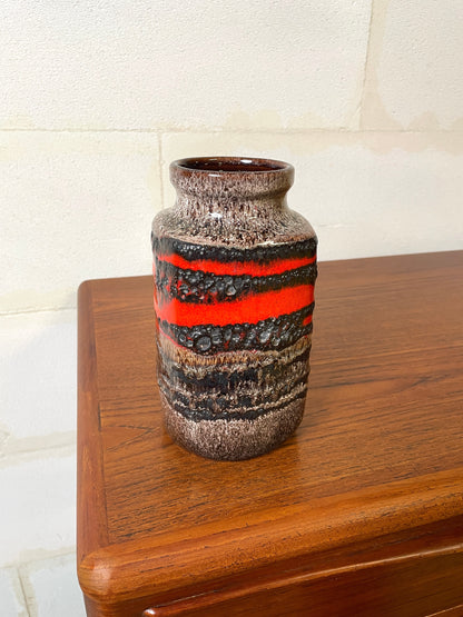 Big Lava Ceramic Vase by Scheurich ⎜ 1960s