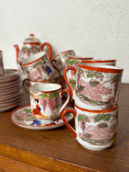 Service à thé et café Japonais I XXème siècle