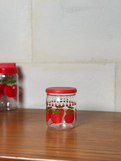 Lot motif pommes rouges Henkel I Années 70