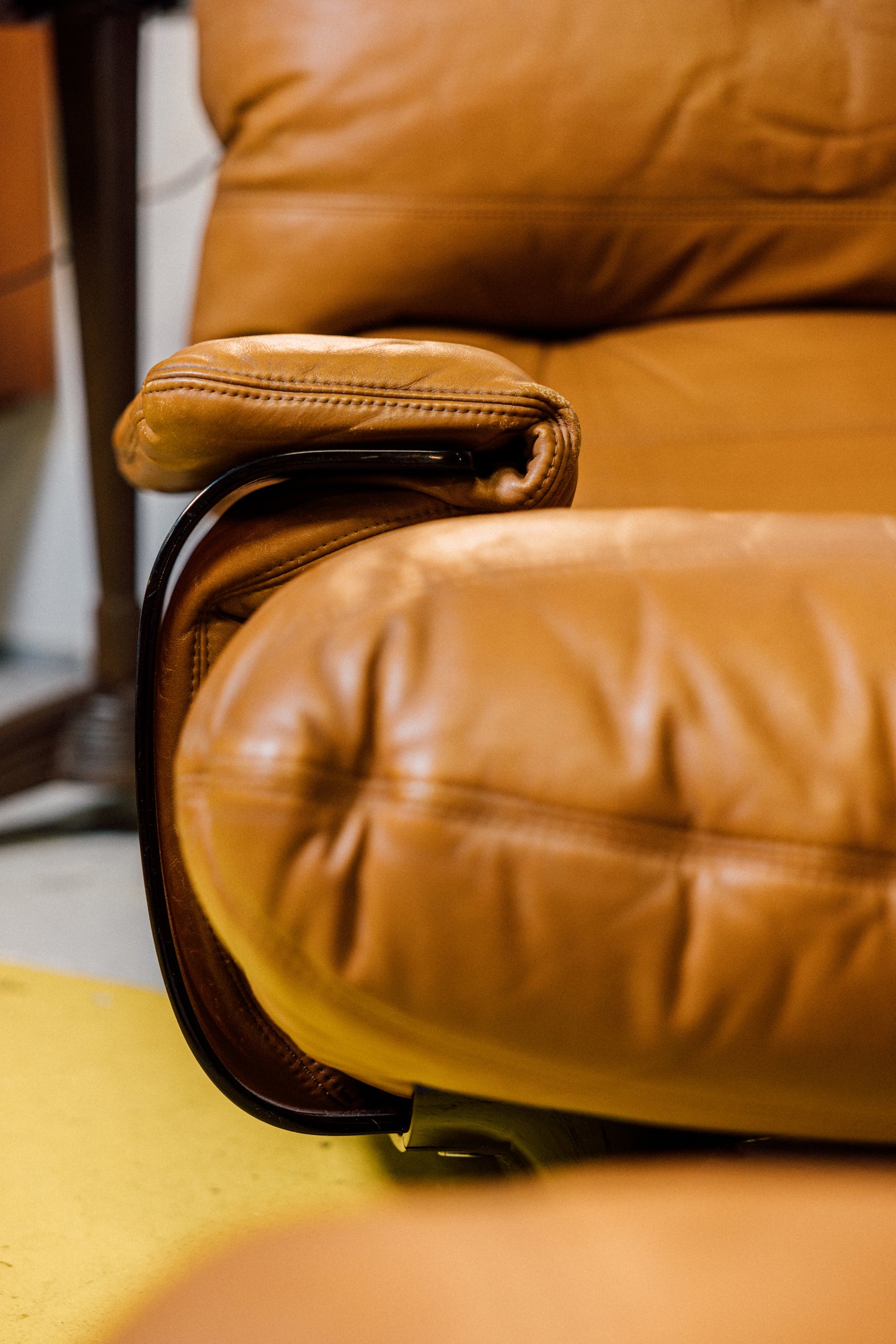 Lot de 2 fauteuils, 1 chauffeuse Marsala par Michel Ducaroy pour Ligne Roset I Années 1970