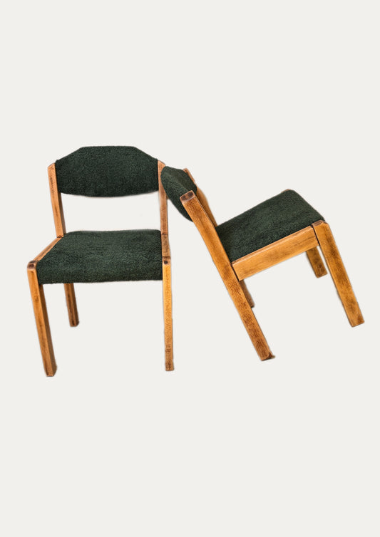 Lot de 2 Chaises Orme Baumann⎥années 60