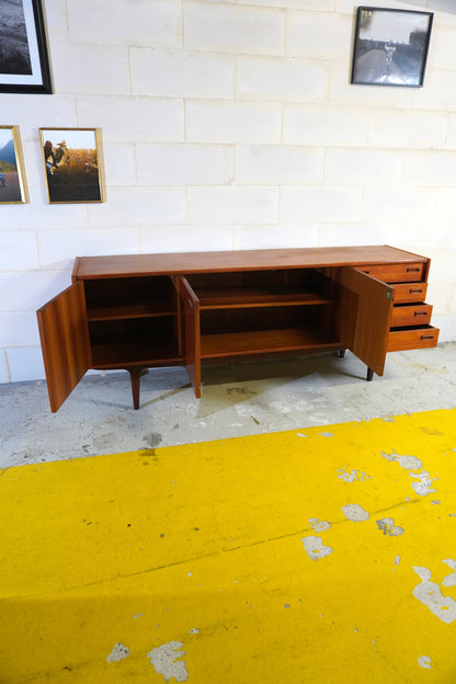 Grande enfilade vintage scandinave en teck ⎥ années 1960