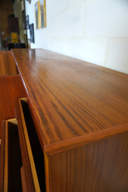 Grande enfilade vintage scandinave en teck ⎥ années 1960