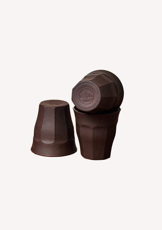 Lot 9 tasses expresso Duralex soft touch Picardie  - 3 nuances